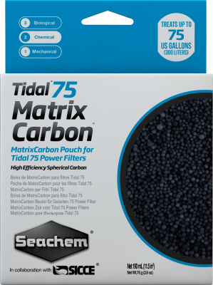 Seachem Matrix Carbon Уголь для рюкзачного фильтра Seachem Tidal 75